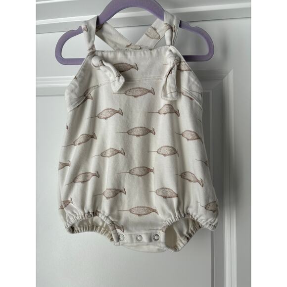Kate Quinn Narwhals Bubble Size 2T 100% Organic Cotton GUC - Picture 1 of 3